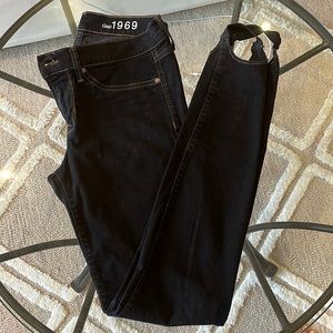 Gap stirrup legging jean black size 29